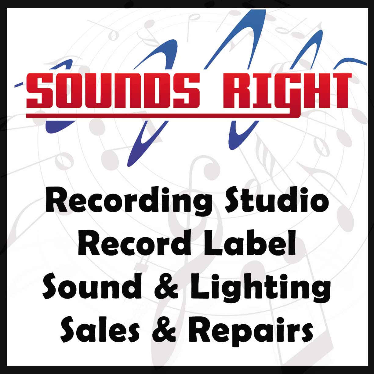 Sounds Right Studio Records, Recording Studio, Sound & Lighting, Events, Selcourt Springs East Rand