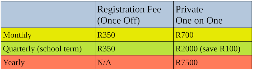 Progressive Music & Art School, Prices, Rates, Selcourt Springs East Rand